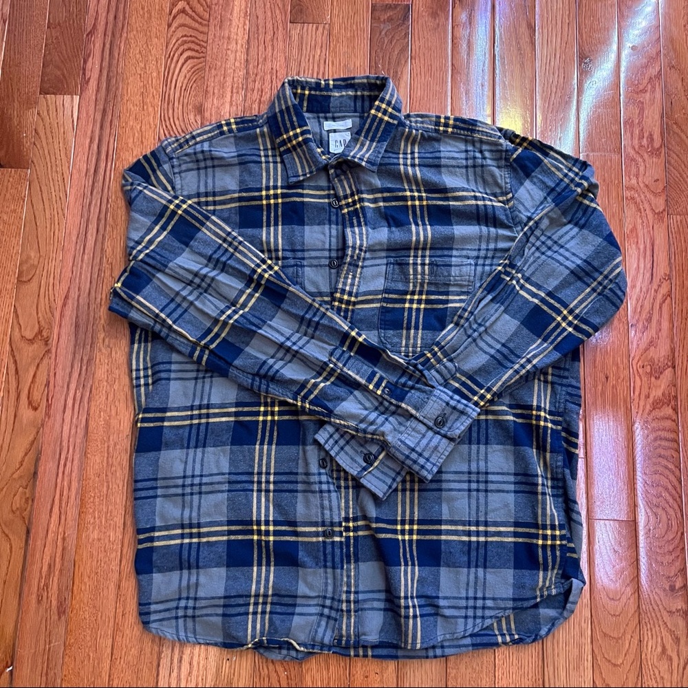 Gap Checkered Flannel - image 1